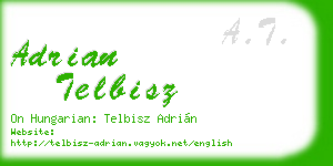 adrian telbisz business card